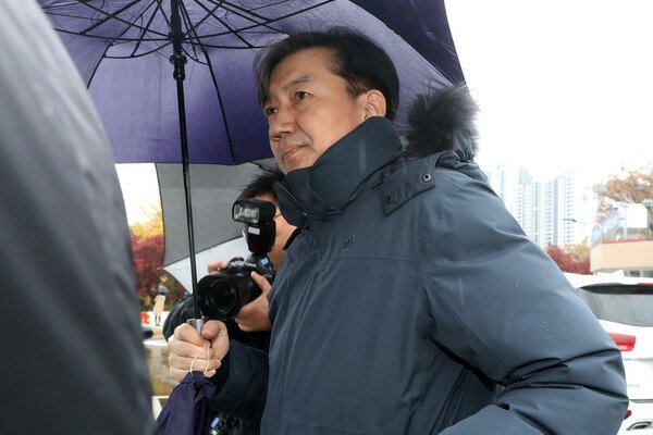 정경심 교수 면회 마친 조국 전 장관/News1