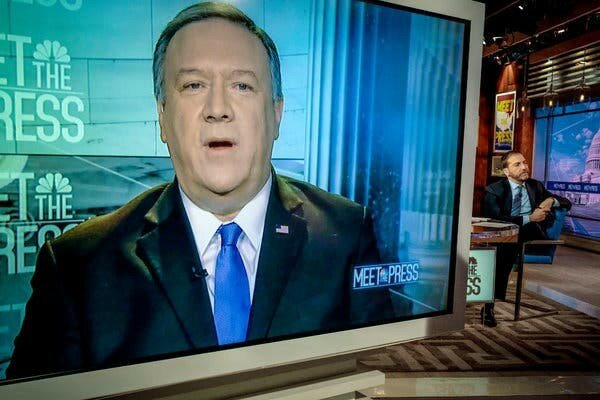 폼페이오 미 국무부 장관